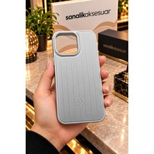 Sanalik Aksesuar Sanalikaksesuar Iphone 15 Pro Max Uyumlu Rimova Premium Kadife Iç Yüzeyli Lüks Tasarım Telefon Kılıfı