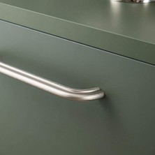 Elovias System Mobilya Kulbu Fırçalı Saten Renk 320mm Kulp (SY8315 0320 ELX2)