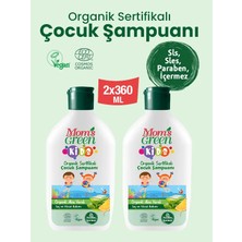 Mom's Green 2'li Set Kids Çocuk Şampuanı Organik Aloeveralı