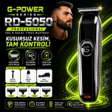 Hace Bazaar G-Power Saç Sakal Tıraş Makinesi 1200 Mah – 4 Taraklı RD-6050 -Hcb
