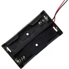 Hubrendy Sh Powermaster Pil Yuvası Çiftli 18650 Piller Için (18650-2)