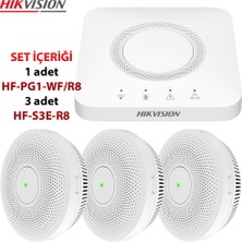 Hikvision Hf-Ks1-Wf/r8 Kablosuz Yangın Alarm Kontrol Seti Rf + Wi-Fi