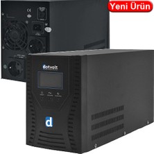 Dotvolt VOLT-LN-PLUS-3000VA 3000 Va Line Interactive Kesintisiz Güç Kaynağı Ups (4×12V 7AH, 5-15 Dakika)