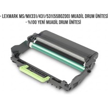 Calligraph Lexmark MS/MX331/431/531(55B0Z00)İLE Uyumlu Muadil Drum Ünitesi