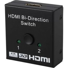 Hubrendy Sh Powermaster PM-19903 Çift Yönlü 2 Port Hdmı Splitter Çoklayıcı Birleştirici Switch