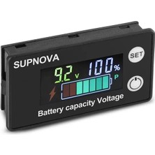 Hubrendy Sh Powermaster Pil Kapasite Göstergesi Kurşun Asit Lityum Voltmetre Gerilim Ölçer