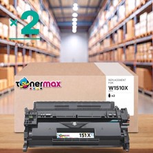 tonermax Hp Laserjet Pro 4003DN Muadil Toner Çipli W1510X 2'li 9.700 Sayfa