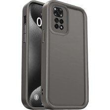 Efnaz Style Xiaomi Redmi 10 2022 Kılıf Viera Silikon - Gri