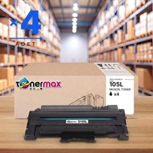 tonermax Samsung Xpress ML-2525W Muadil Toner Çipli MLT-D105L 4'lü 2.500 Sayfa