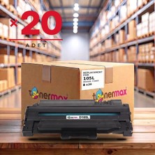 tonermax Samsung Xpress ML-2540 Muadil Toner Çipli MLT-D105L 20'li 2.500 Sayfa