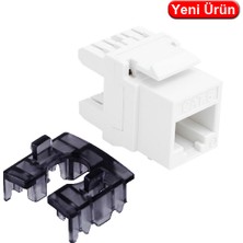 Digitus DN-93610 Cat6 Utp Keystone Jack (Pense ile Sıkmalı) 10'lu Paket