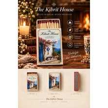 The Kibrit House Ege Kasabası Iyi Dilek Nazar Kibriti Mum Yanı Konsept Dekoratif Kibrit – Nostaljik Tasarım – Ev & Dekorasyon