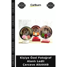 Carlburn Özel Üretim Işıklı Fotoğraflı Hatıra Dekoratif Kişiye Özel Fotoğraf Alanlı Ledli Çerceve ALK4449