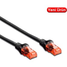 Digitus DK-1617-010-BL Cat6 Utp Lszh Patch Kablo 1 M Siyah 5'li Paket