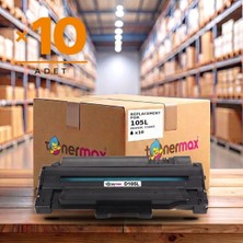 tonermax Samsung Xpress SF-650P Muadil Toner Çipli MLT-D105L 10'lu 2.500 Sayfa
