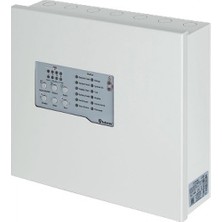 Teknim TFP-4404 4 Bölgeli Metal Kasa Konvansiyonel Yangın Alarm Paneli