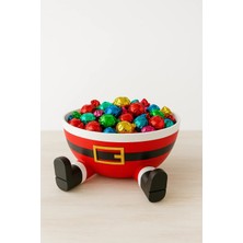 Smilechild Noel Baba Şeklinde Kâse 3D Baskı Christmas Santa Bowl – Yılbaşı Dekor & Şekerlik