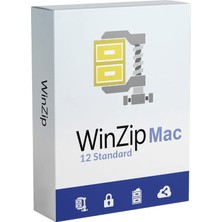 WinZip 12 Standard (Mac) - 1 Mac Cihaz Süresiz Dijital Kod