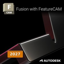 Autodesk Fusion - With FeatureCAM (Windows/MAC) - 1 Cihaz  2 Yıl Autodesk Key