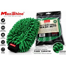 Maxshine Crazy Micro Chenille Wash Mitt Ultra Yumusak Yikama Eldiveni Ppf ve Kaplama Dostu