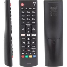 Hubrendy Sh Lg AKB75095308-32LJ610V-43UJ634V-49UJ6309-55UJ634V-60UJ6309-65UJ634V Netflix-Amazon Tuşlu Lcd-Led Tv Kumanda