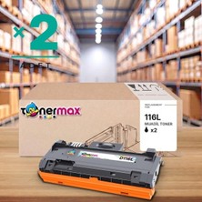 tonermax Samsung M2625 Muadil Toner Çipli MLT-D116L 2'li 3.000 Sayfa