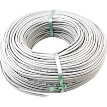 Hubrendy Sh Powermaster 3 Telli 1 Hat 1 Çift 100 Metre Telefon Hat Kablosu (1*2+1*0.50)