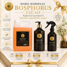 Mabel Marseille Bosphorus Sıvı El Sabunu 5 Lt + 500 ml ve Bosphorus Oda Spreyi 500 ml