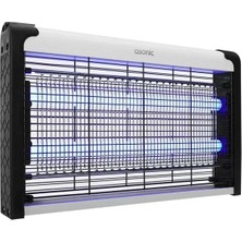 Hubrendy Sh Asonic S26 20W 2000V Çift Koruma Camlı LED Zincir Askılı Sanayi Tipi Sinek Öldürücü (Xl Boy)