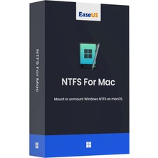 EaseUS NTFS (Mac) - 1 Mac Cihaz Süresiz Dijital Kod
