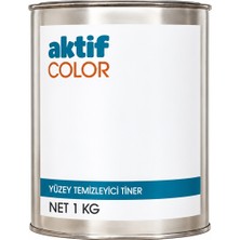 Aktif Color Yüzey Temizleyici Tiner Pvc Alüminyum ve Metal Için 1 kg