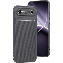 The Gencoo Tecno Spark Slim 5g Auto Focus Karbon Kapak - Gri