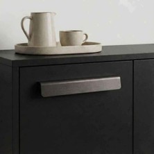 Elovias System Mobilya Kulbu Fırçalı Füme Renk 160mm Kulp (SY1743 0160 ELX1)