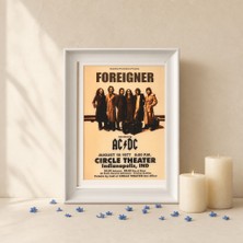 Etiler Home Premium Epoksi Retro Rock Tablo Koleksiyonu – Çerçeveli, Uv Baskı Duvar Dekoru Koleksiyonu – AC&DC (77') – 20 x 30 cm
