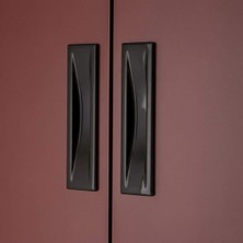 Elovias System Gömme Mobilya Kulbu Siyah Renk 96mm Kulp (SY4340 0096 AL6)