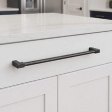Elovias Mia Metal Mobilya Kulbu Antrasit Renk 192mm Kulp (1905-192-54)