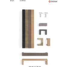 Elovias System Mobilya Kulbu Antik Renk 192mm Kulp (SY6721 0192 ABM)