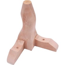 Elovias Sese Ahşap Kulaklı Masa Ayağı Ham Ayak 8x8x12cm (401-23-12-01)