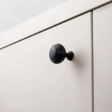 Elovias System Düğme Mobilya Kulbu Siyah Renk 32mm Kulp (SY1937 0032 AL6)