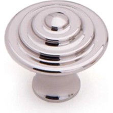 Elovias System Düğme Mobilya Kulbu Parlak Nikel 32mm Kulp (SY1935 0032 PN)