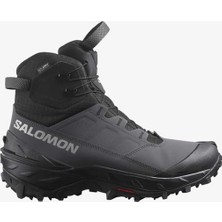 Salomon Crosstrak Powder Waterproof L475696 Erkek Kış Botu - Siyah