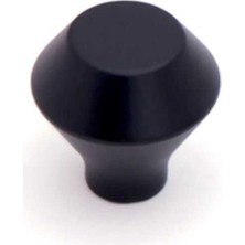 Elovias System Düğme Mobilya Kulbu Siyah Renk 32mm Kulp (SY1945 0032 AL6)