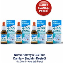 Nurse Harvey's Gg Plus Postbiyotik Damla 20 ml x 4 Adet - Yeni Nesil Sindirim Desteği Ekonomik 4'lü Paket