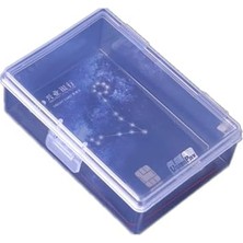 Toptan Budur 9x6 cm Mini Şeffaf Takı ve Eşya Kutusu, Klipsli Kapaklı Organizer