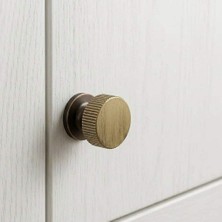 Elovias System Düğme Mobilya Kulbu Antik Renk 26mm Kulp (SY1975 0026 ABM)