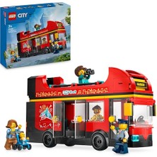 Toptan Budur City Kırmızı Iki Katlı Gezi Otobüsü 60407