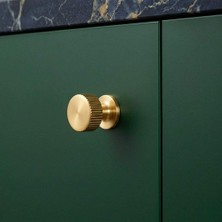 Elovias System Mobilya Kulbu Gold Branche Renk 26mm Düğme Kulp (SY1975 0026 GB)