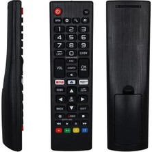 Hubrendy Sh Lg Amazon + Netflix Tuşlu Magic Link LCD LED Tv Kumandası (AKB75095315)