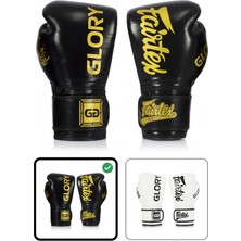 Fairtex x Glory Kickboxing Müsabaka/maç Eldiveni- Üstün Kalite Gerçek Deri- Tayland- El Yapımı- Boks, Kickboks Eldiveni