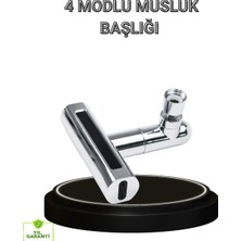 Efnaz Style 4 Fonksiyonlu Musluk Başlığı 360 Derece Dönebilen ve Su Tasarruflu